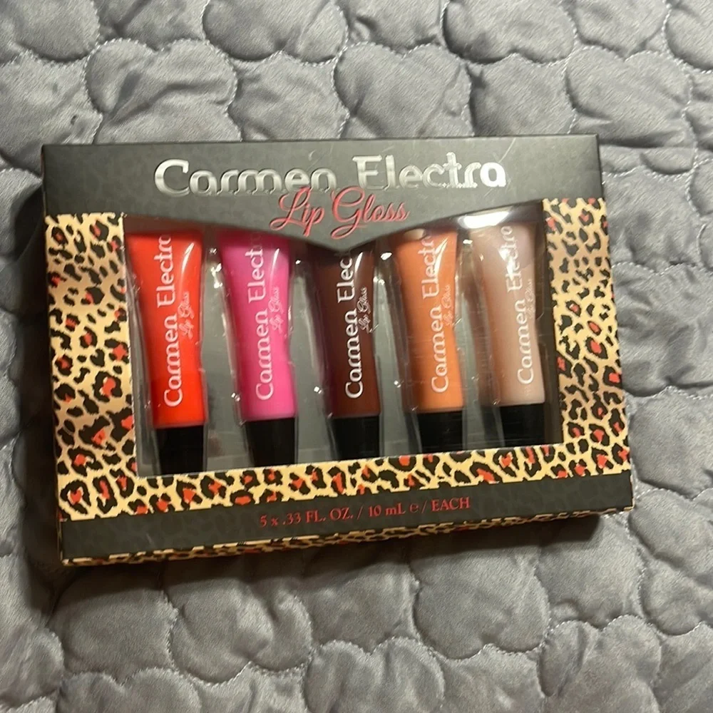 New Carmen Electra 5 pc lip gloss set